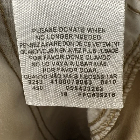 VTG Levi's Cargo Pants Mens 38/30 (40/29) Khaki Loose Straight Baggy Skate Y2K - Picture 11 of 11